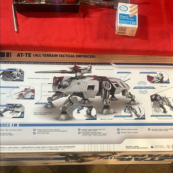 Star Wars AT-TE All Terrain Tactical Enforcer Toy - Multicolor - Picture 5 of 5